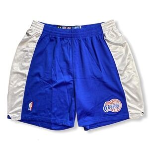 LA Los Angeles Clippers Reebok team issued basketball shorts 2XL XXL
